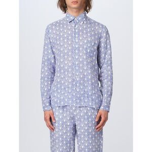 Peninsula Shirt Men Gnawed Blue